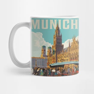 MUNICH GERMANY TRAVEL VINTAGE Mug